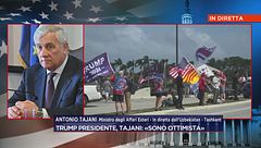 Antonio Tajani sulla vittoria di Trump: "Sono ottimista"