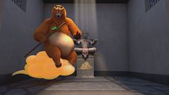 Un orso tra le nuvole