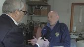 Foglie d'oro sull'Angelo di San Marco e la Madonnina di Milano