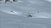 Atterra sulla pista innevata, bravata a Madonna di Campiglio