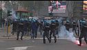 Scontri ultras-polizia nella Capitale, tredici agenti feriti