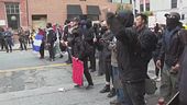 Proiettili contro i manifestanti, Los Angeles ad alta tensione