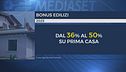 I bonus edilizi premiano la "prima casa", agevolazioni al 50 per cento