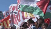 Ancora pro Pal in corteo, un milione a Roma, rischio infiltrati