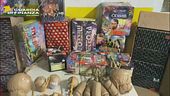 Fuochi d'artificio illegali, operazioni da nord a sud, sequestri e arresti