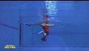 Le rotazioni acquatiche di Kristina Makushenko