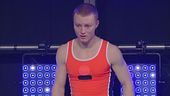 Ethan Mcguinness e Ferederik Scaaning e il trampolino elastico