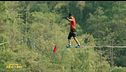 La sfida bendata della slackline