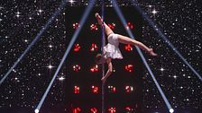 Daria Ponomarenko e la pole dance da record
