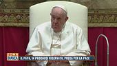 Il Papa, in prognosi riservata, prega per la pace