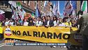 Quelli che scendono in piazza contro il riarmo