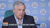 Antonio Tajani: "Credo che i dazi siano un fatto negativo"