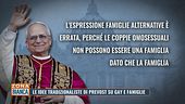 Le idee tradizionaliste di Prevost su gay e famiglie