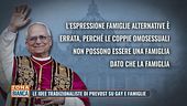Le idee tradizionaliste di Prevost su gay e famiglie