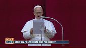 Leone XIV: "Pace giusta, mai più guerre"