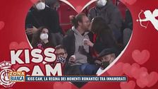 Kiss cam, la regina dei momenti romantici tra innamorati