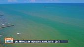 Una famiglia in vacanza al mare, tutti i costi