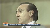 L'incontro tra Pippo Baudo e Maurizio Costanzo