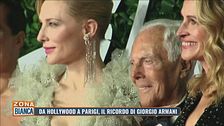 Da Hollywood a Parigi, il ricordo di Giorgio Armani