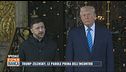 Trump - Zelensky: le parole prima dell'incontro