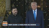 Trump - Zelensky: le parole prima dell'incontro