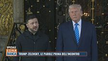 Trump - Zelensky: le parole prima dell'incontro