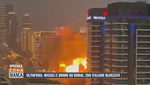 Ultim'ora: missili e droni su Dubai, 200 italiani bloccati