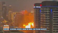 Ultim'ora: missili e droni su Dubai, 200 italiani bloccati