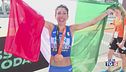 Prima medaglia azzurra argento alla Palmisano
