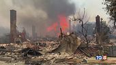 Los Angeles in fiamme bruciano ville dei vip