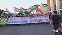 ProPal in piazza, scontri e violenze