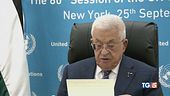 Abu Mazen all'Onu: "Non lasciamo Gaza"