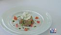 Gusto Verde: pane biscottato con verdure e mousse di ricotta