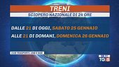 Sciopero dei treni oggi e domani