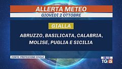 Ondata di maltempo, Sicilia: donna dispersa
