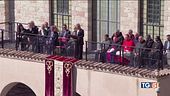 La premier Meloni ad Assisi: "Piano di pace di Trump squarcia tenebre"