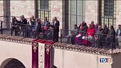 La premier Meloni ad Assisi: "Piano di pace di Trump squarcia tenebre"