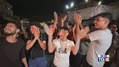Palestinesi in festa pace più vicina