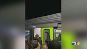 Follia Ultras, treno assaltato a Udine