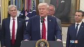 Meloni insieme a Trump alla firma dell'accordo