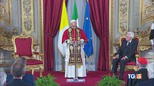 Papa Leone al Quirinale "Primo impegno la pace"