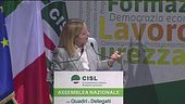 Meloni: "Lavoro e sindacati no a conflittualità"