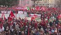 CGIL in piazza a Roma, scontro sulla manovra