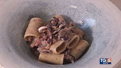 Gusto: paccheri alla gricia con moscardini