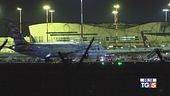 Allarme bomba aereo Atterraggio a Fiumicino