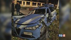 Suv contro una volante morto uno degli agenti
