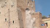 Torre dei Conti doppio crollo!