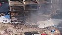 Incendio e paura nel palazzo dello spaccio