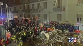 Crollo palazzina Bari, estratta viva 74enne