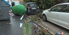 Tromba d'aria a Genova Arriva il grande freddo